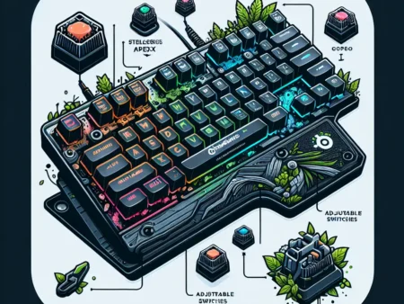 SteelSeries Apex Pro: Keyboard Gaming dengan Switch yang Dapat Disesuaikan untuk Setiap Gamer